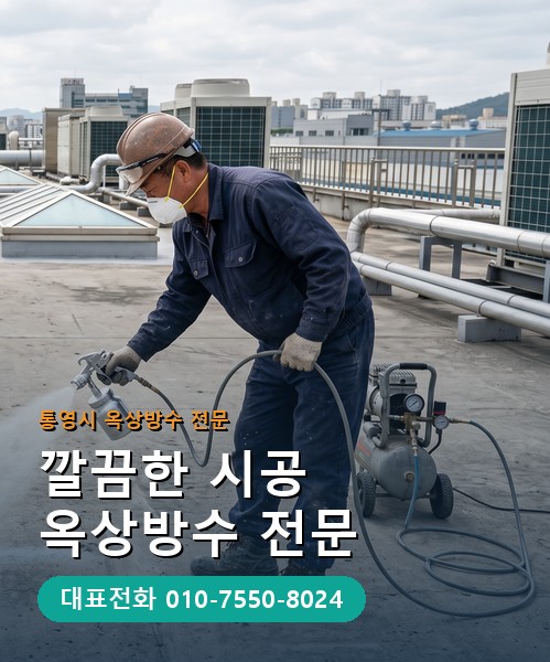 옥상방수 전문 시공업체 메인 비주얼